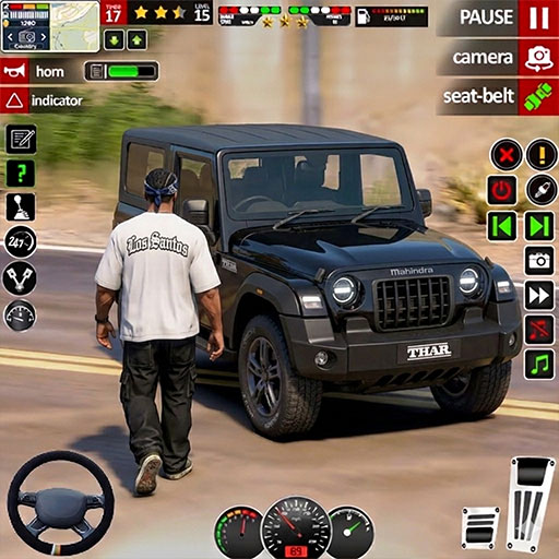 Indian Jeep Driving 4X4