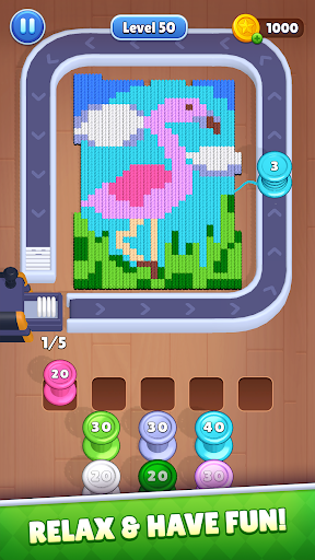 Yarn Flow: Color Puzzle ekran görüntüsü