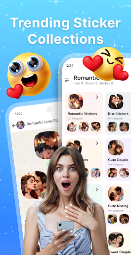 WASticker.ly Aşk Çıkartmaları ekran görüntüsü