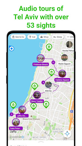 Tel Aviv Tour Guide:SmartGuide ekran görüntüsü