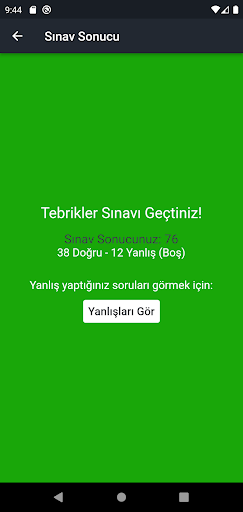 Ehliyet Pratik ekran görüntüsü