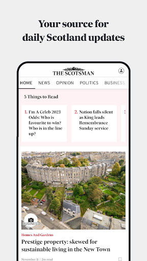 The Scotsman Newspaper ekran görüntüsü