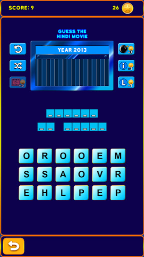 BOLLYWOOD HANGMAN ekran görüntüsü
