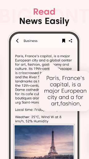 Big Font : Change Font Size ekran görüntüsü