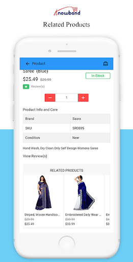 Nautica Magento2 Mobile App ekran görüntüsü