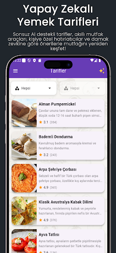 ChefGPT: AI Yemek Tarifleri ekran görüntüsü