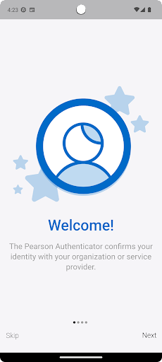 Pearson Authenticator ekran görüntüsü
