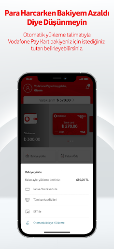Vodafone Pay ekran görüntüsü