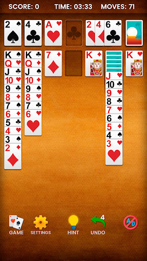 Solitaire Klondike Offline ekran görüntüsü