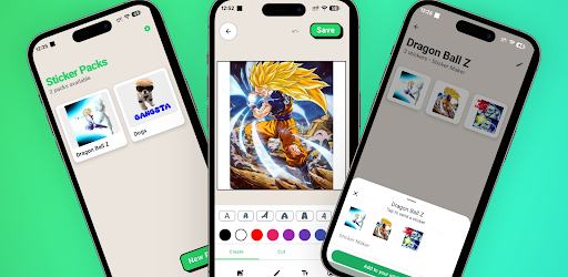 WhatsApp için AI çıkartma ekran görüntüsü