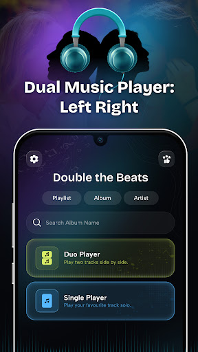 Dual Music Player: Left Right ekran görüntüsü