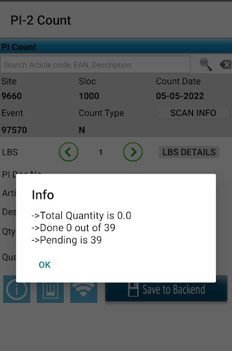 PI2 Count ekran görüntüsü