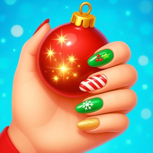 Christmas Nail Salon Makeover