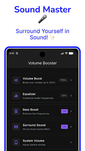Volume Booster - Sound Boost ekran görüntüsü