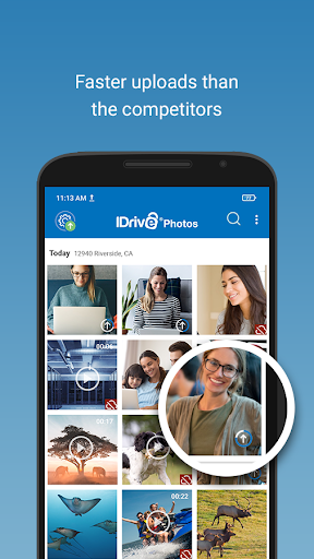 IDrive Photo Backup ekran görüntüsü