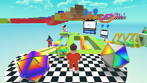 Obby Escape Prison Run Game ekran görüntüsü