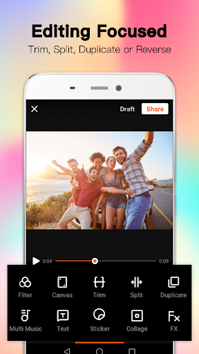 VivaVideo Lite:Slideshow Maker ekran görüntüsü