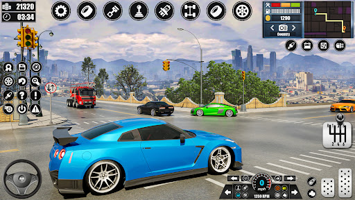 Real Car Driving School Games ekran görüntüsü