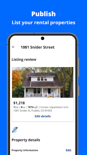 Zillow Rental Manager ekran görüntüsü