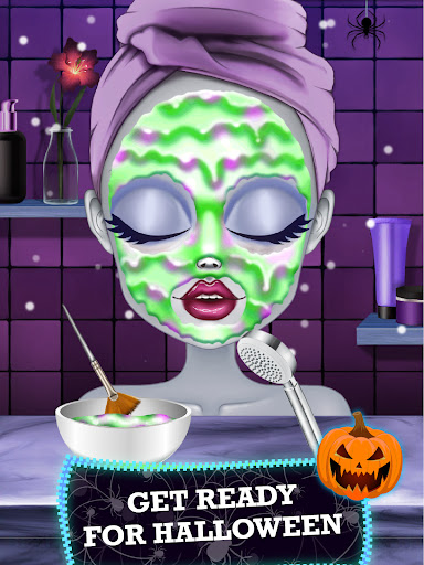 Halloween Makeup DressUp Games ekran görüntüsü