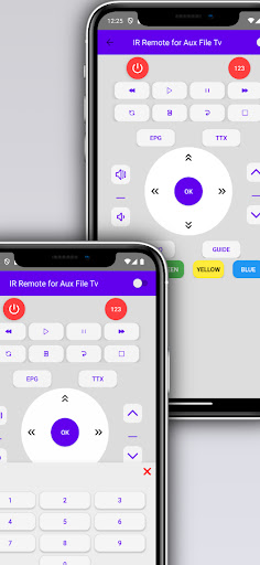 Remote for Aux File tv ekran görüntüsü