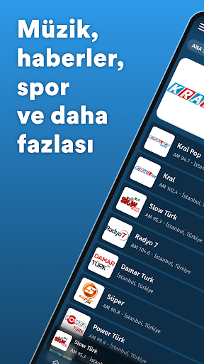 FM ve AM Radyo ekran görüntüsü