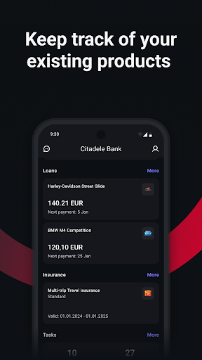 Citadele Bank ekran görüntüsü
