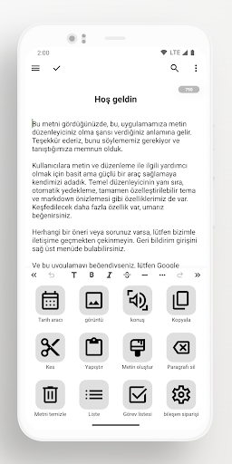 Lite Writer: Yazı/Not/Memo ekran görüntüsü