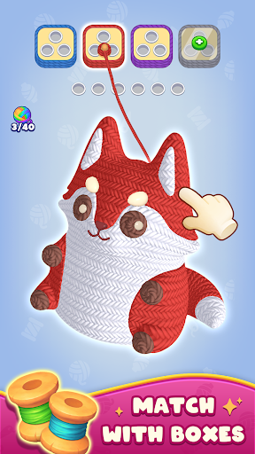 Cozy Yarn Puzzle ekran görüntüsü