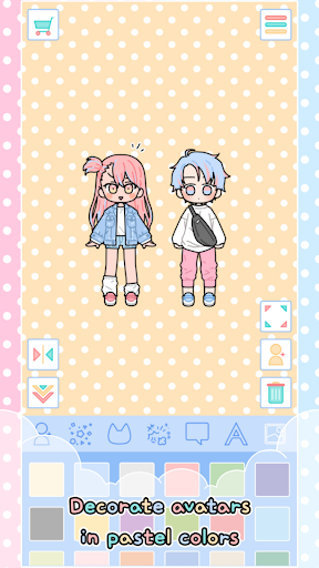 Pastel Friends : Dress Up Game ekran görüntüsü