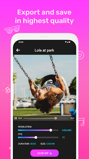 GIF Maker, Video to GIF Editor ekran görüntüsü