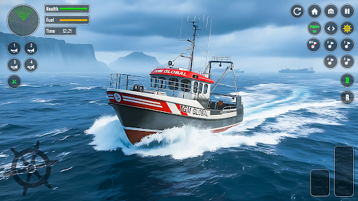 Real Cargo Ship Game Simulator ekran görüntüsü