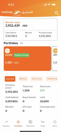 Mashreq Trade ekran görüntüsü