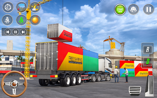 Mega Truck Driving Truck Game ekran görüntüsü