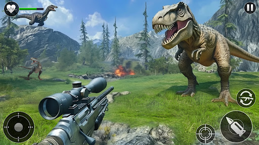 Wild Dino Hunting Game 3D ekran görüntüsü