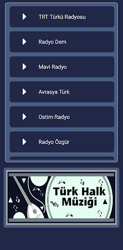 Türkü Radyo ekran görüntüsü