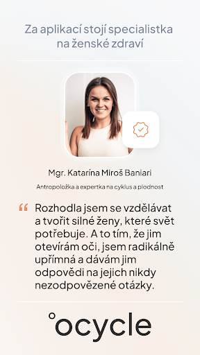 Ocycle ovulation & cycle app ekran görüntüsü