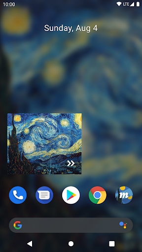 Muzei Live Wallpaper ekran görüntüsü