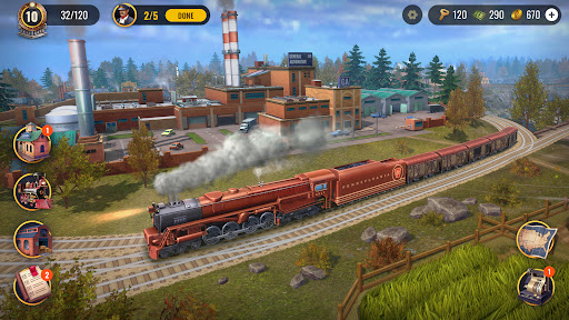 Railroad Empire: Tren Oyunu ekran görüntüsü