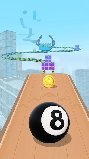 Sky Parkour Run: Ball Game ekran görüntüsü