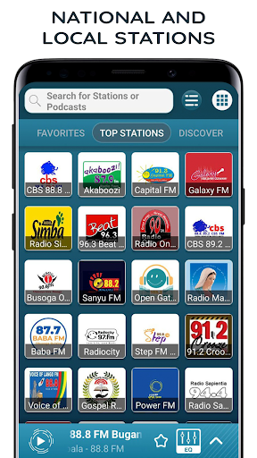 Radio Uganda AM/FM ekran görüntüsü
