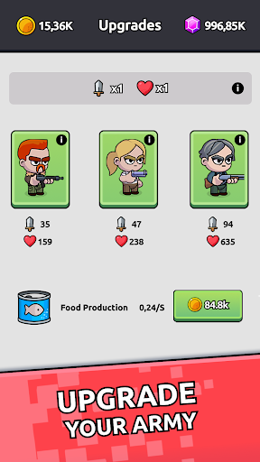 Zombie Warriors: Base Defense ekran görüntüsü