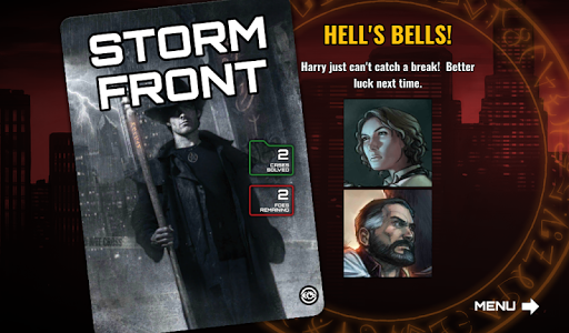Dresden Files Co-op Card Game ekran görüntüsü