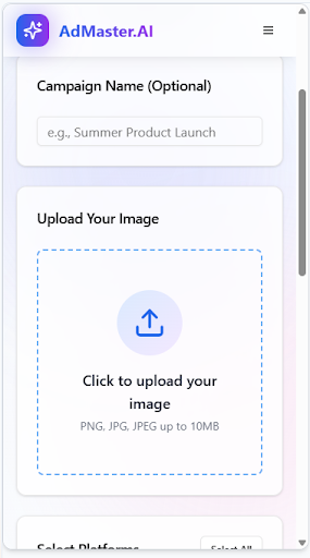 AdMaster.AI ekran görüntüsü