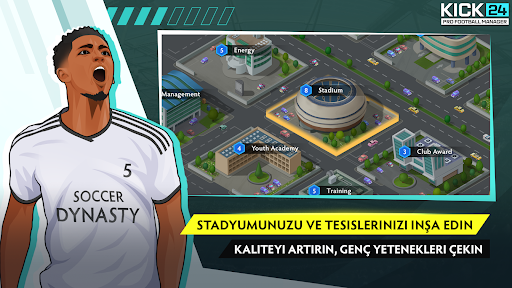 KICK 25: Pro Futbol Menajeri ekran görüntüsü