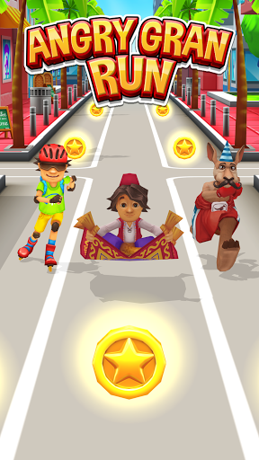Angry Gran Run - Running Game ekran görüntüsü