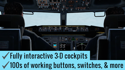 X-Plane Flight Simulator ekran görüntüsü