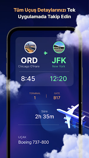 Uçuş Takibi : Canlı Radar ekran görüntüsü
