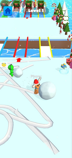 Ice Runner Battle: Snow Race ekran görüntüsü