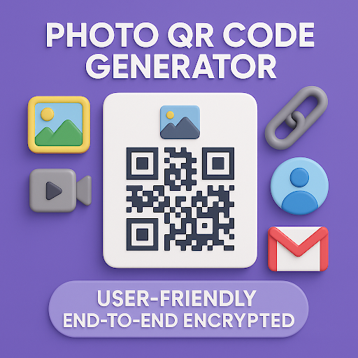 Photo QR Code Generator ekran görüntüsü